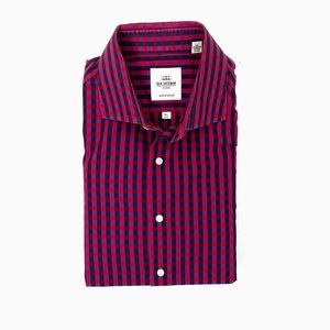 NEW Ben Sherman Slim Gingham Button Down